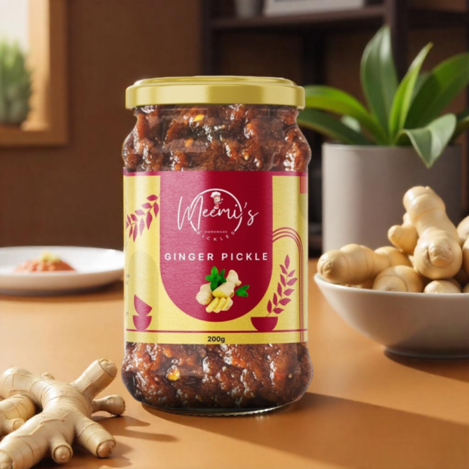Meemi's Homemade Ginger Pickle